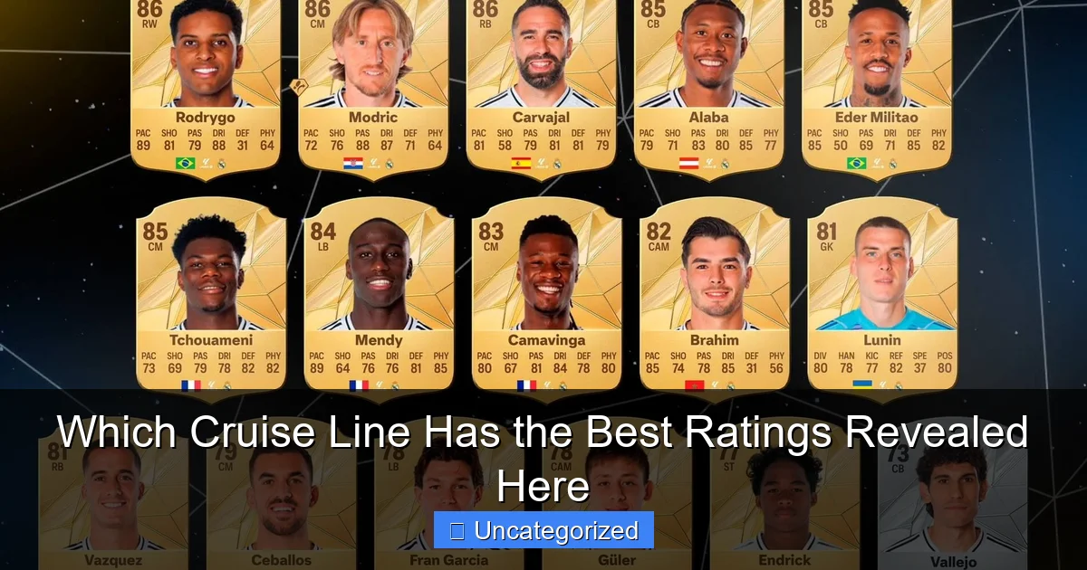 Which Cruise Line Has the Best Ratings Revealed Here