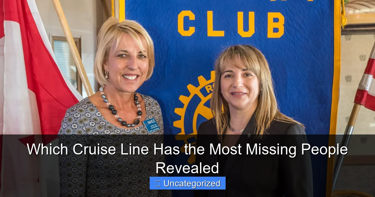 Which Cruise Line Has the Most Missing People Revealed