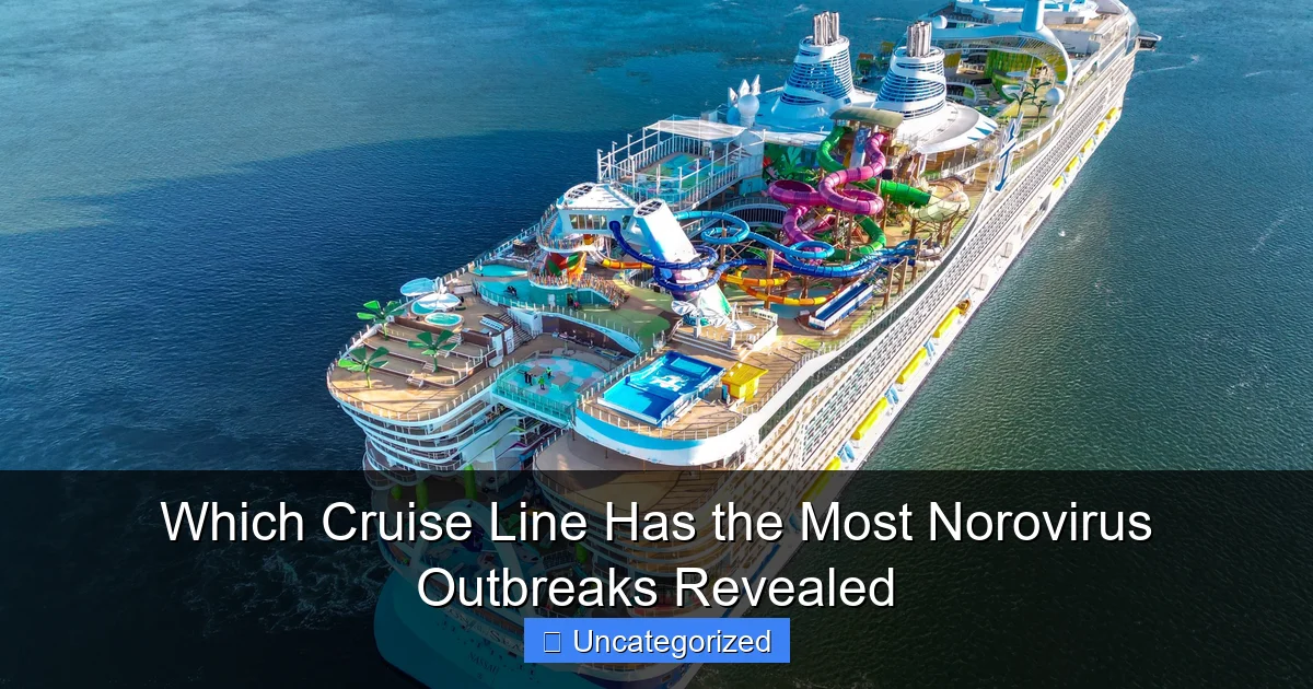 Which Cruise Line Has the Most Norovirus Outbreaks Revealed