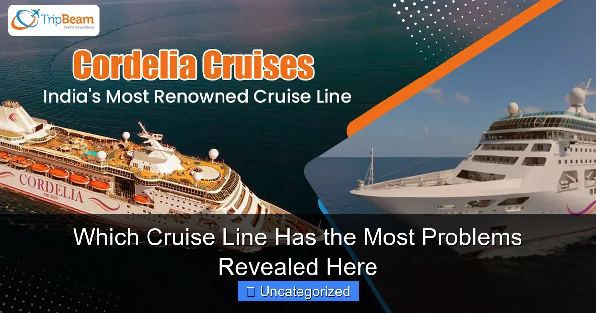 Which Cruise Line Has the Most Problems Revealed Here