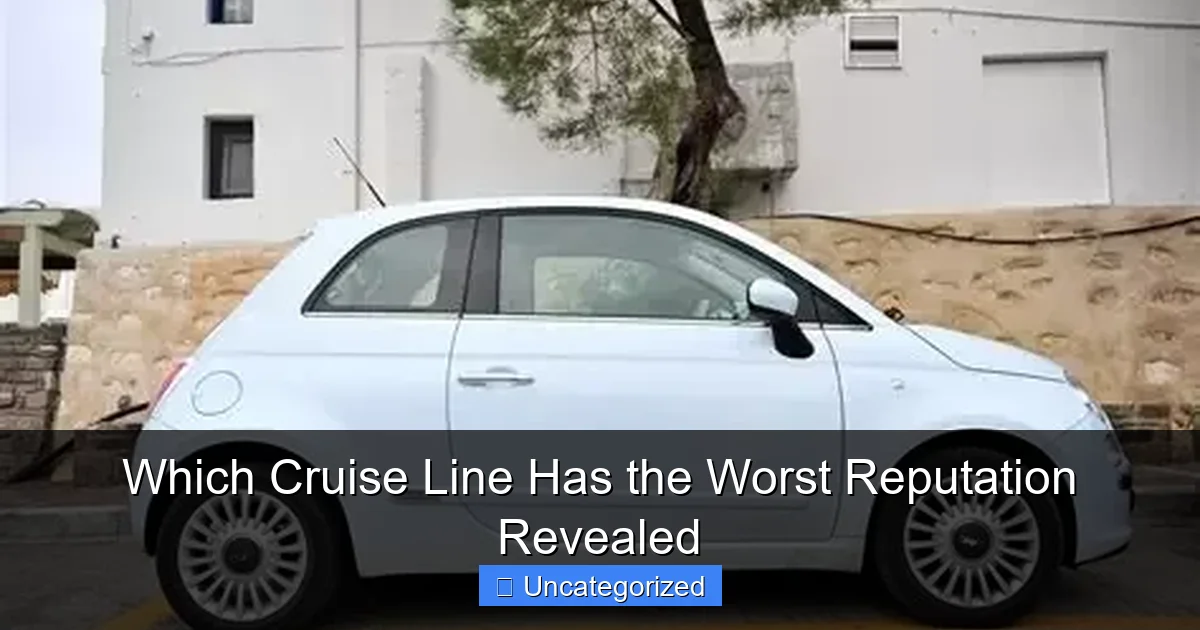 Which Cruise Line Has the Worst Reputation Revealed
