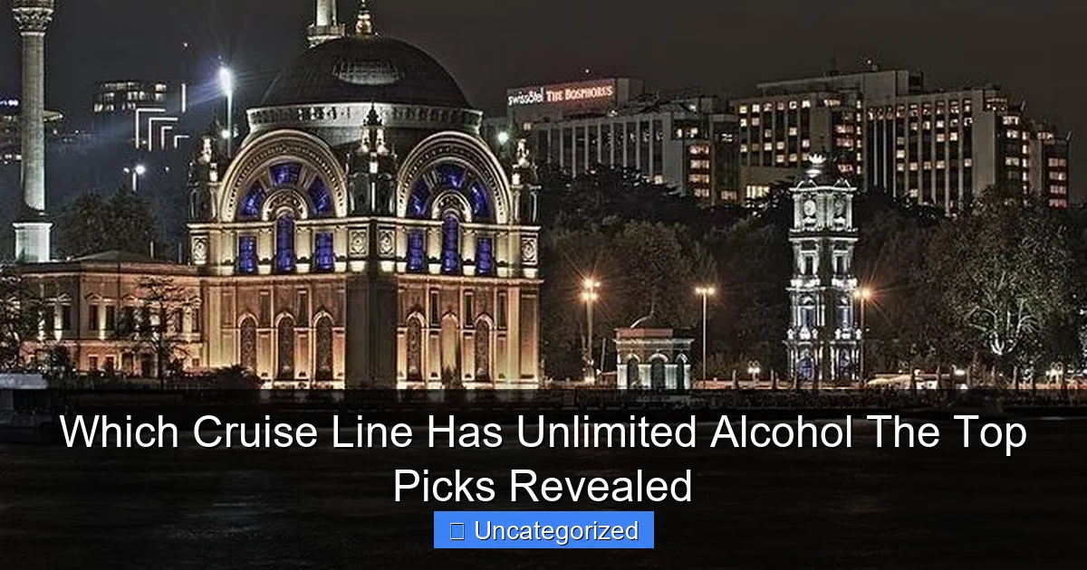 Which Cruise Line Has Unlimited Alcohol The Top Picks Revealed