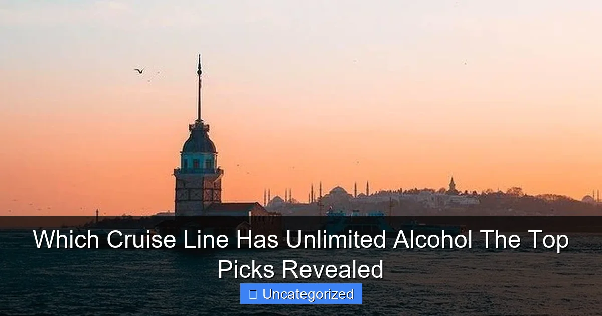 Which Cruise Line Has Unlimited Alcohol The Top Picks Revealed