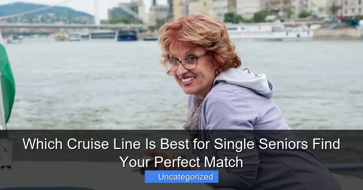 Which Cruise Line Is Best for Single Seniors Find Your Perfect Match