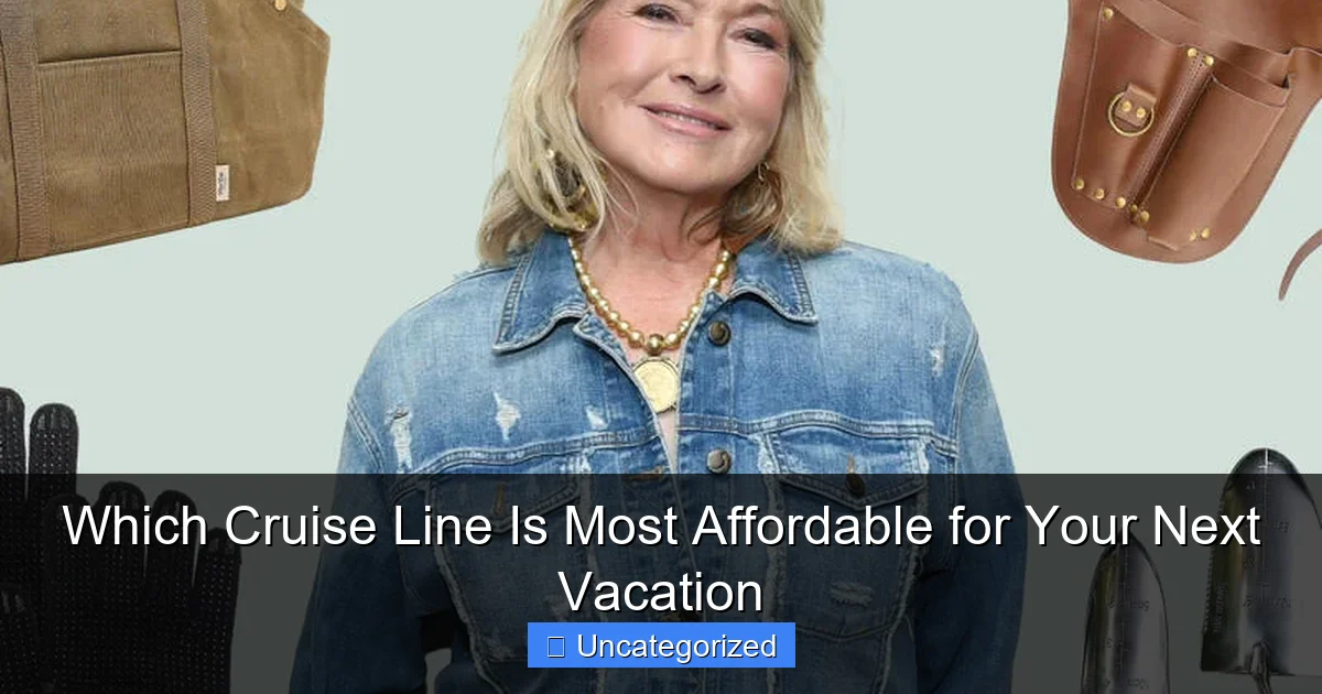 Which Cruise Line Is Most Affordable for Your Next Vacation