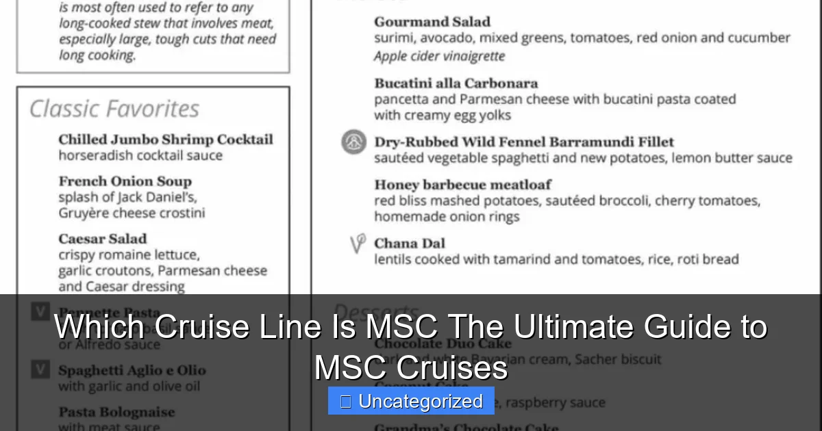 Which Cruise Line Is MSC The Ultimate Guide to MSC Cruises