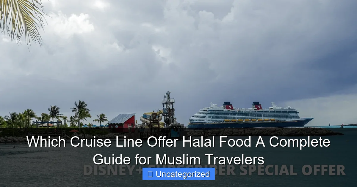 Which Cruise Line Offer Halal Food A Complete Guide for Muslim Travelers