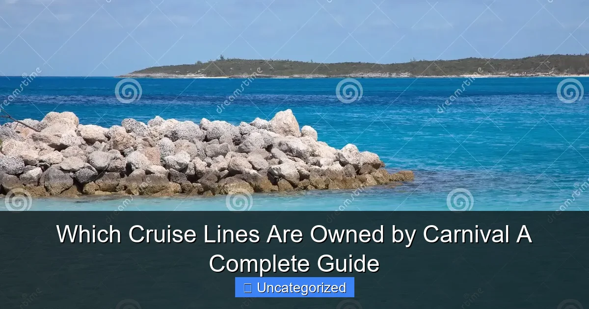 Which Cruise Lines Are Owned by Carnival A Complete Guide