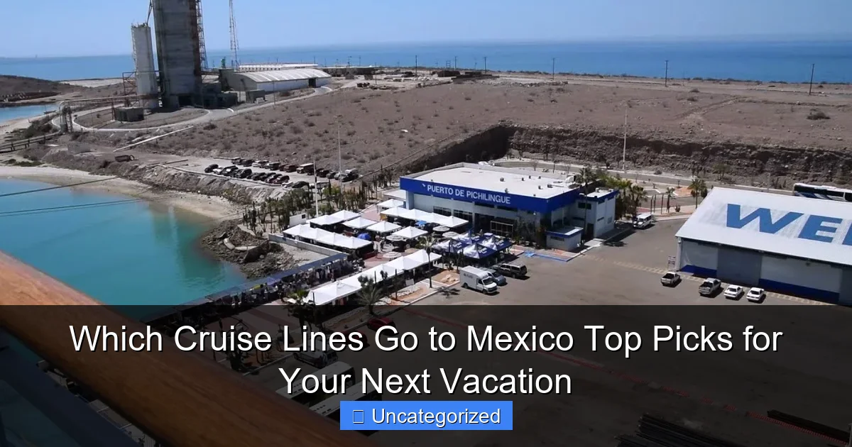 Which Cruise Lines Go to Mexico Top Picks for Your Next Vacation