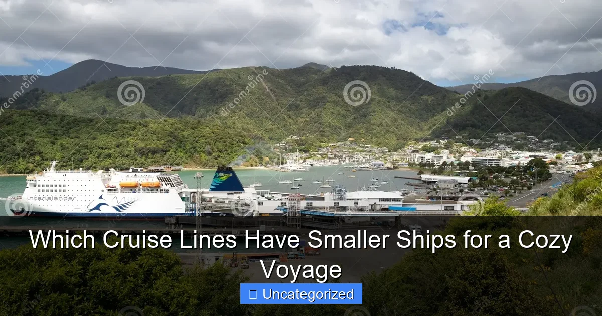 Which Cruise Lines Have Smaller Ships for a Cozy Voyage