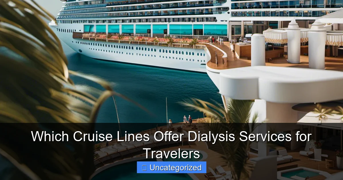 Which Cruise Lines Offer Dialysis Services for Travelers