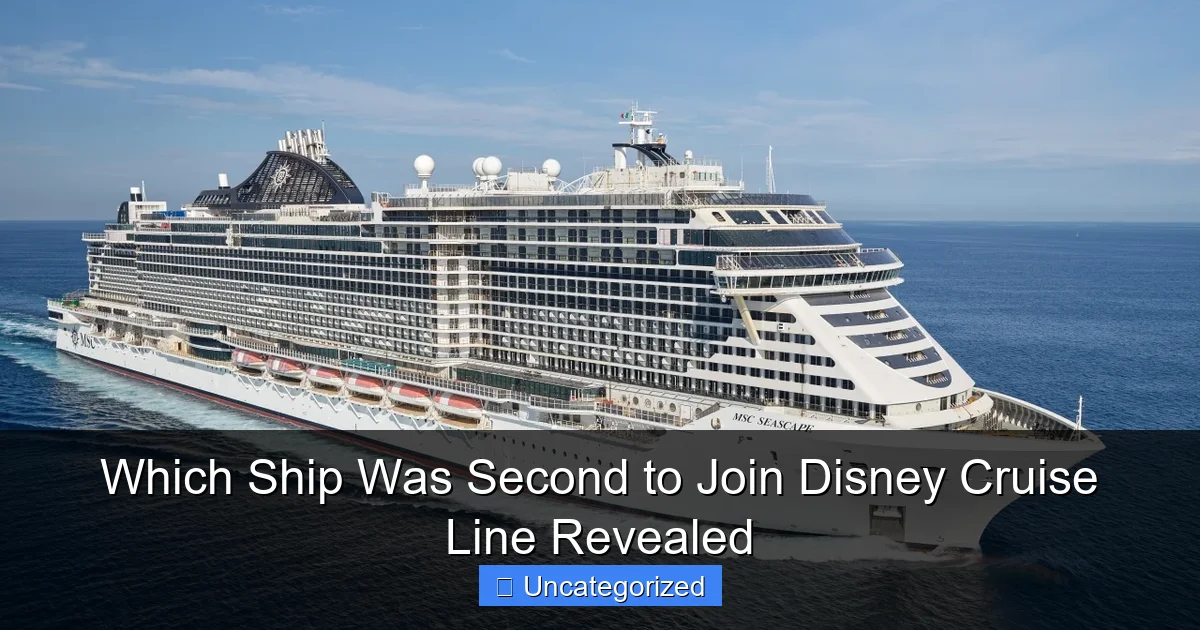Which Ship Was Second to Join Disney Cruise Line Revealed