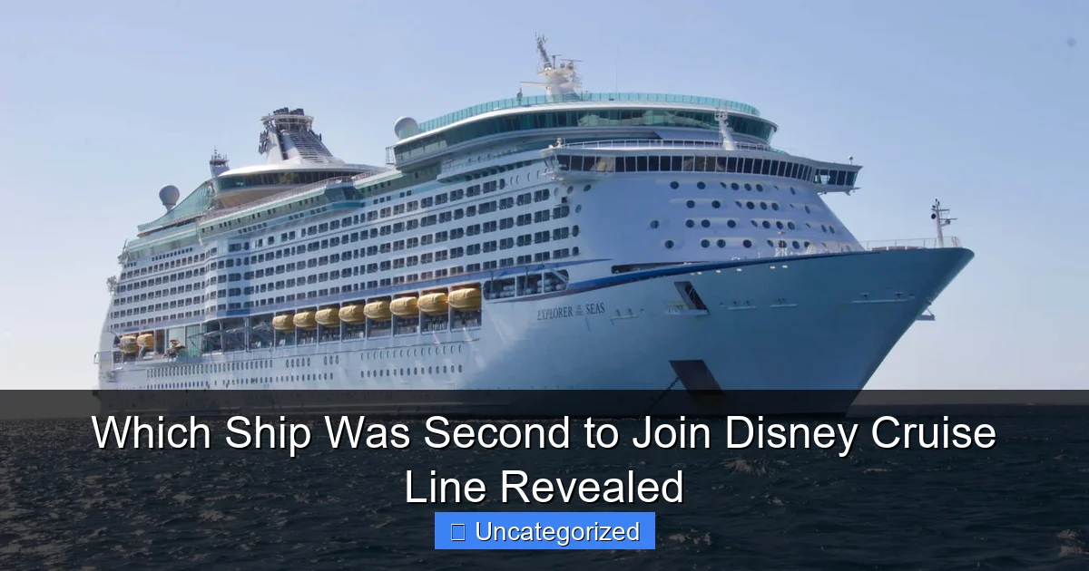 Which Ship Was Second to Join Disney Cruise Line Revealed
