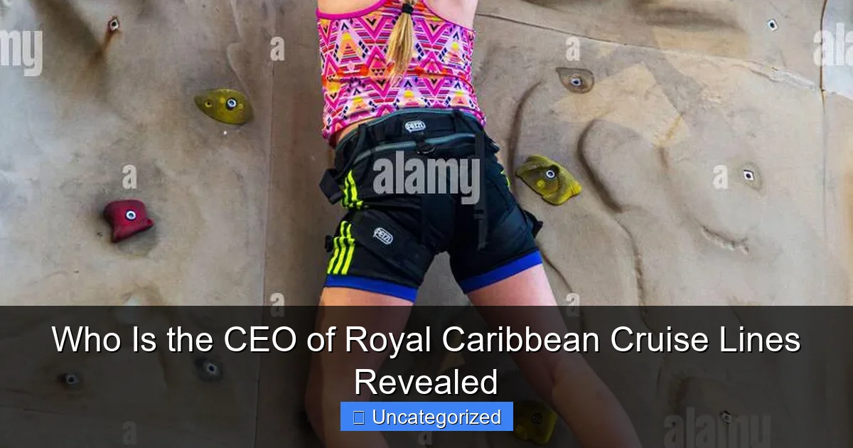 Who Is the CEO of Royal Caribbean Cruise Lines Revealed