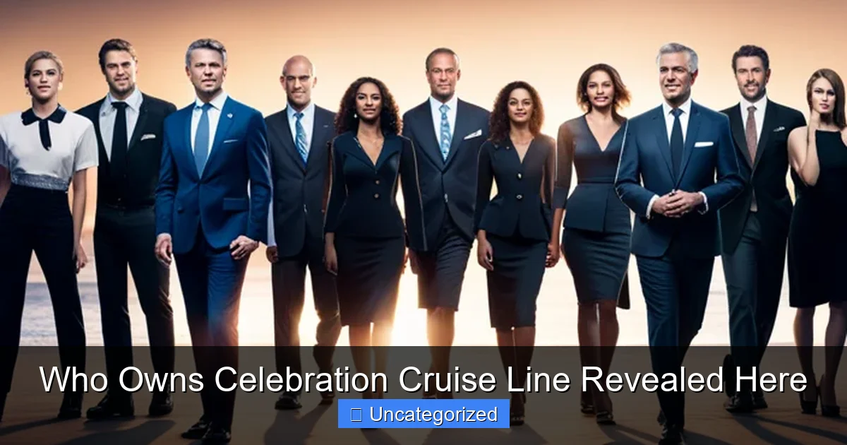 Who Owns Celebration Cruise Line Revealed Here