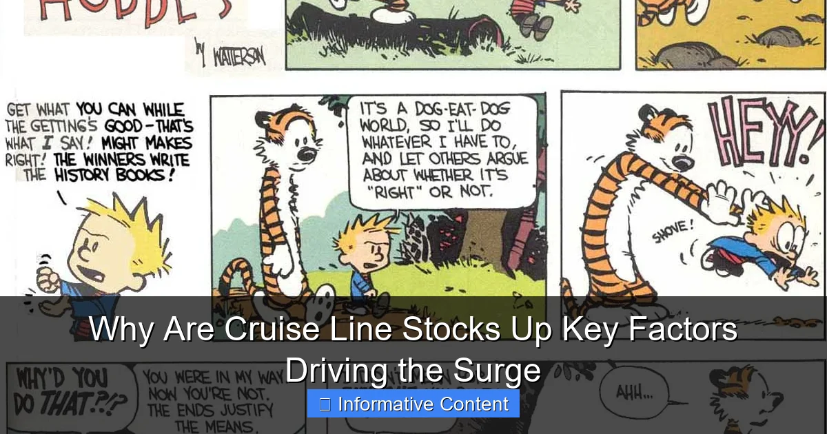 Why Are Cruise Line Stocks Up Key Factors Driving the Surge