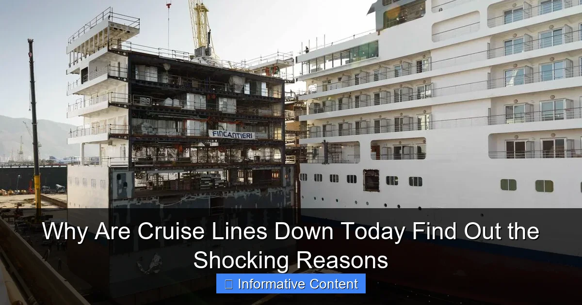 Why Are Cruise Lines Down Today Find Out the Shocking Reasons