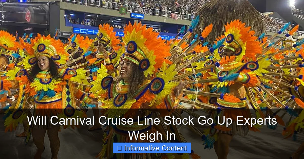 Will Carnival Cruise Line Stock Go Up Experts Weigh In