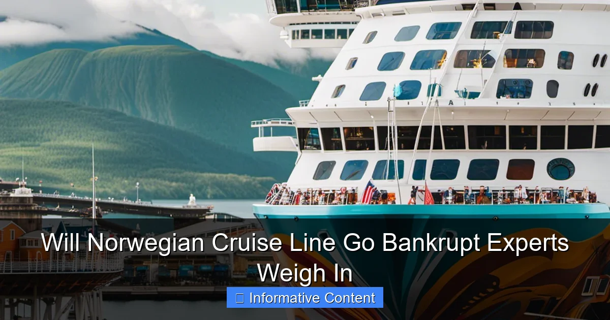 Will Norwegian Cruise Line Go Bankrupt Experts Weigh In