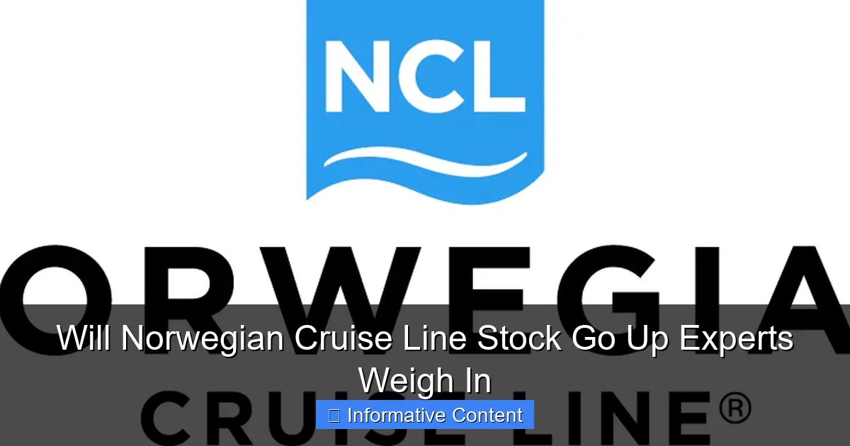 Will Norwegian Cruise Line Stock Go Up Experts Weigh In