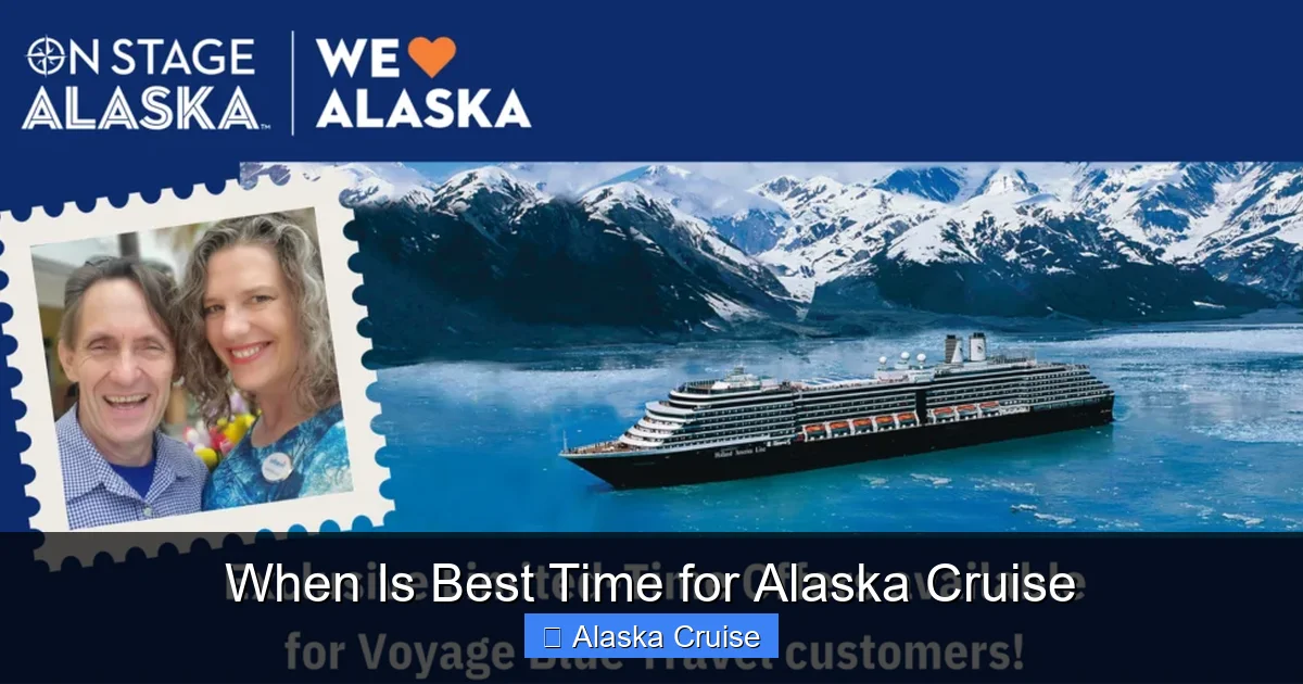 When Is Best Time for Alaska Cruise