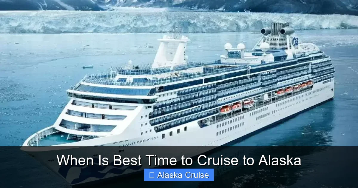 When Is Best Time to Cruise to Alaska