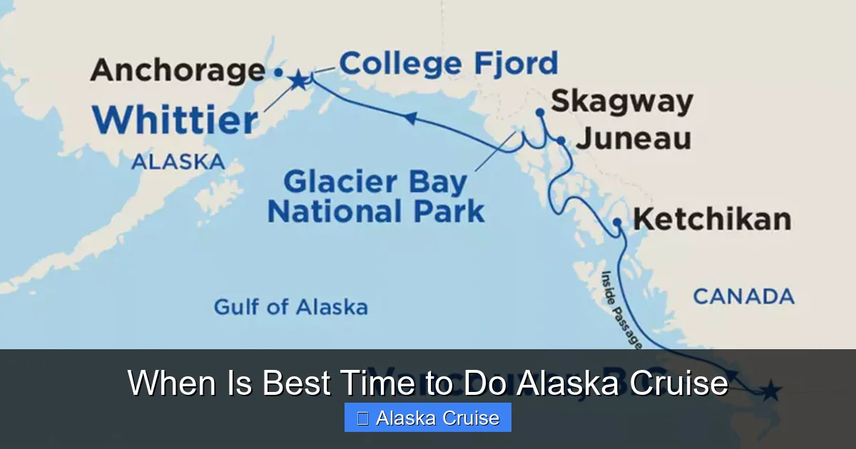 When Is Best Time to Do Alaska Cruise