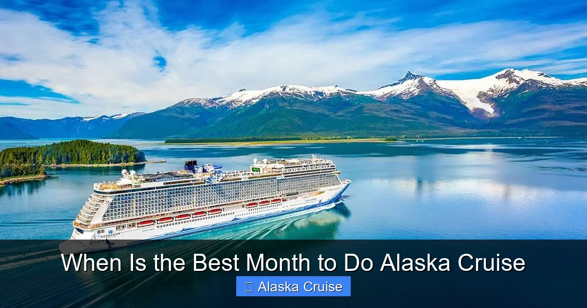 When Is the Best Month to Do Alaska Cruise