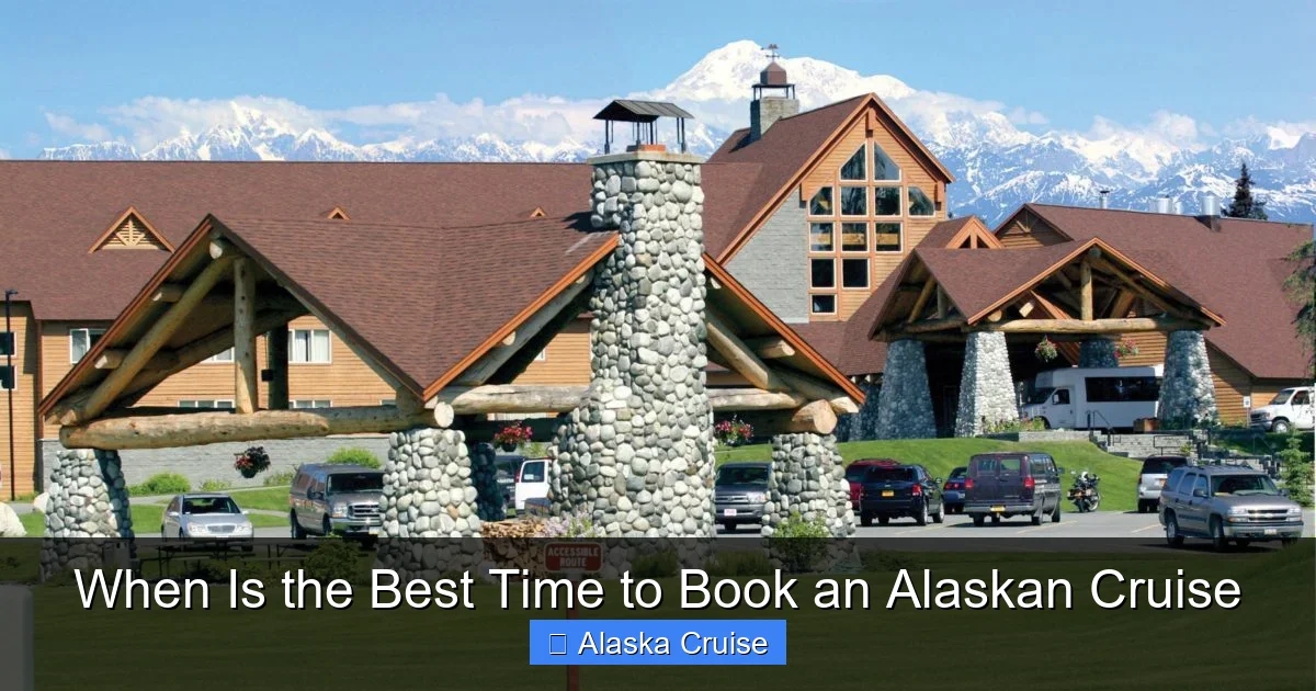 When Is the Best Time to Book an Alaskan Cruise