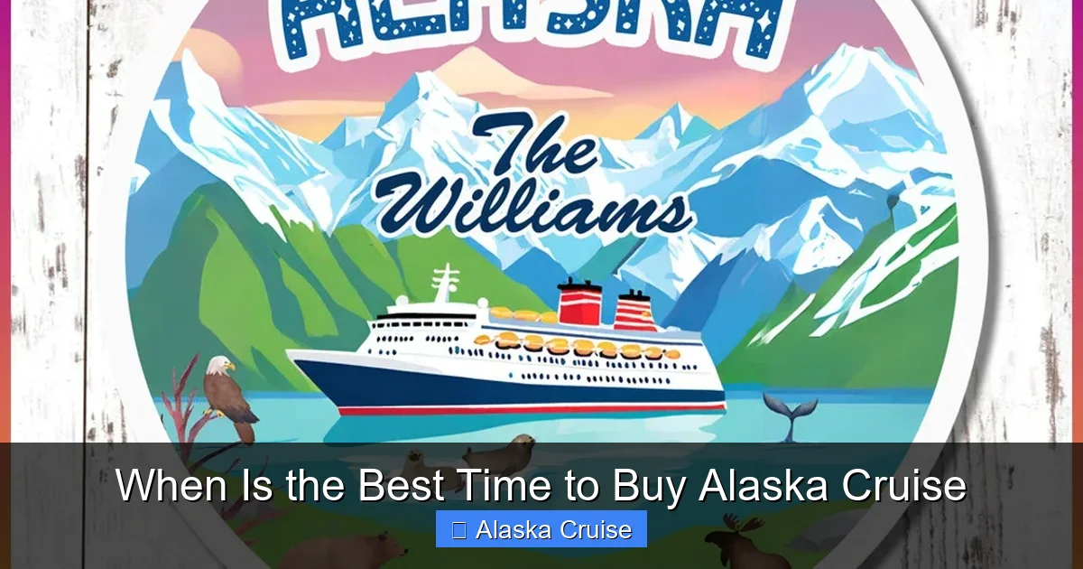 When Is the Best Time to Buy Alaska Cruise