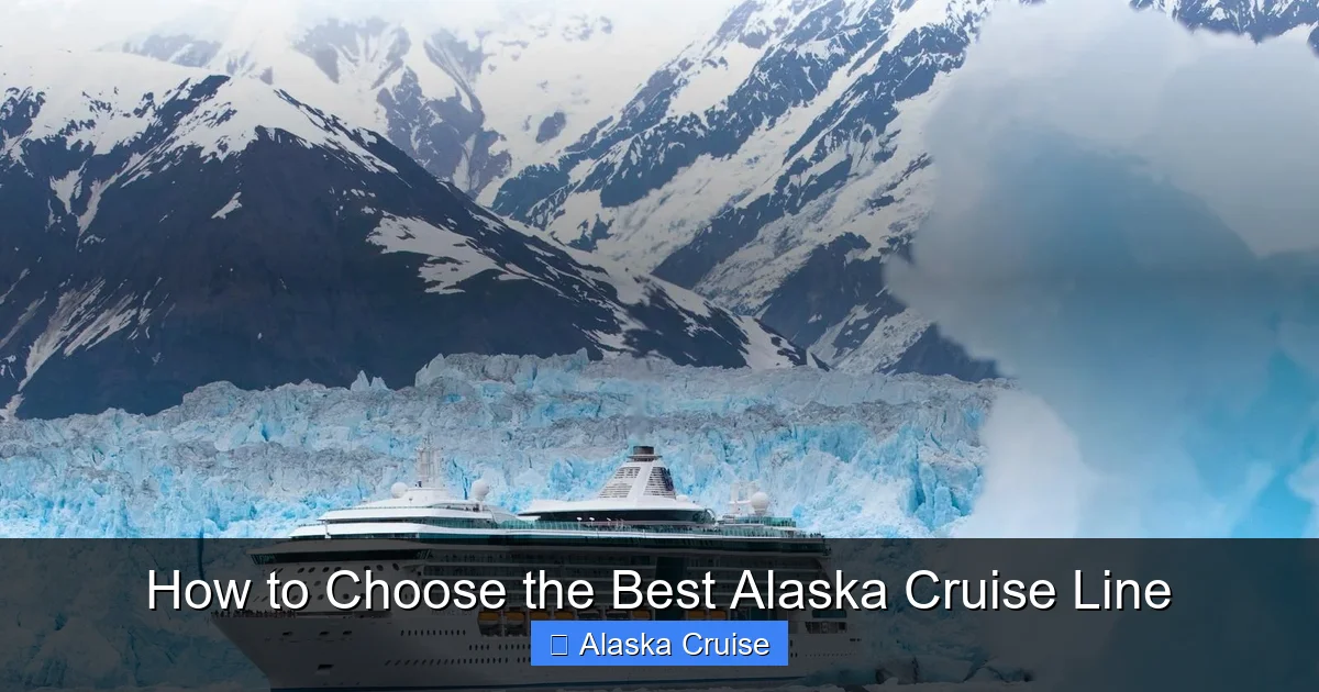 How to Choose the Best Alaska Cruise Line