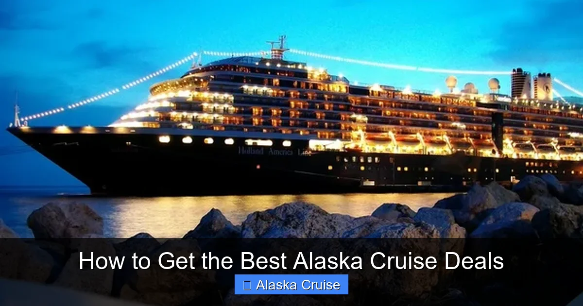 How to Get the Best Alaska Cruise Deals