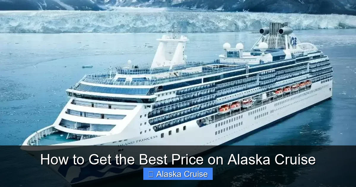 How to Get the Best Price on Alaska Cruise