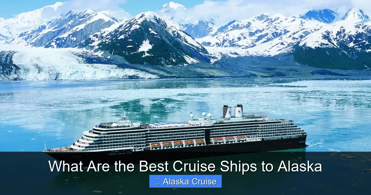 What Are the Best Cruise Ships to Alaska