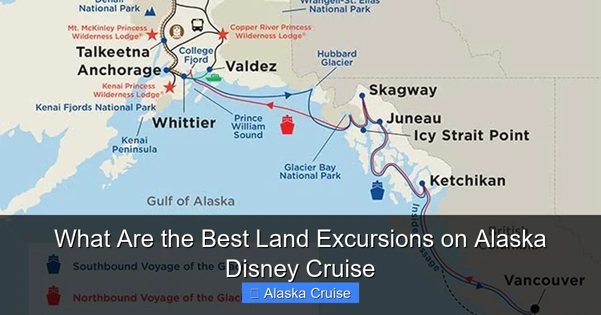 What Are the Best Land Excursions on Alaska Disney Cruise