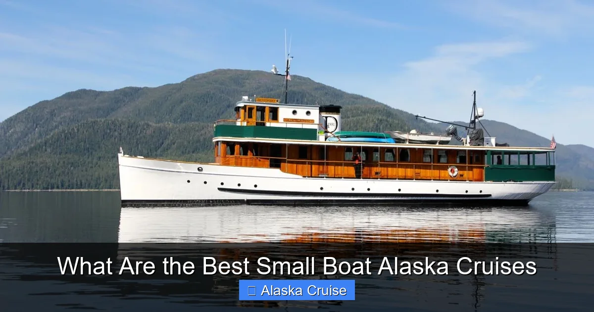 What Are the Best Small Boat Alaska Cruises