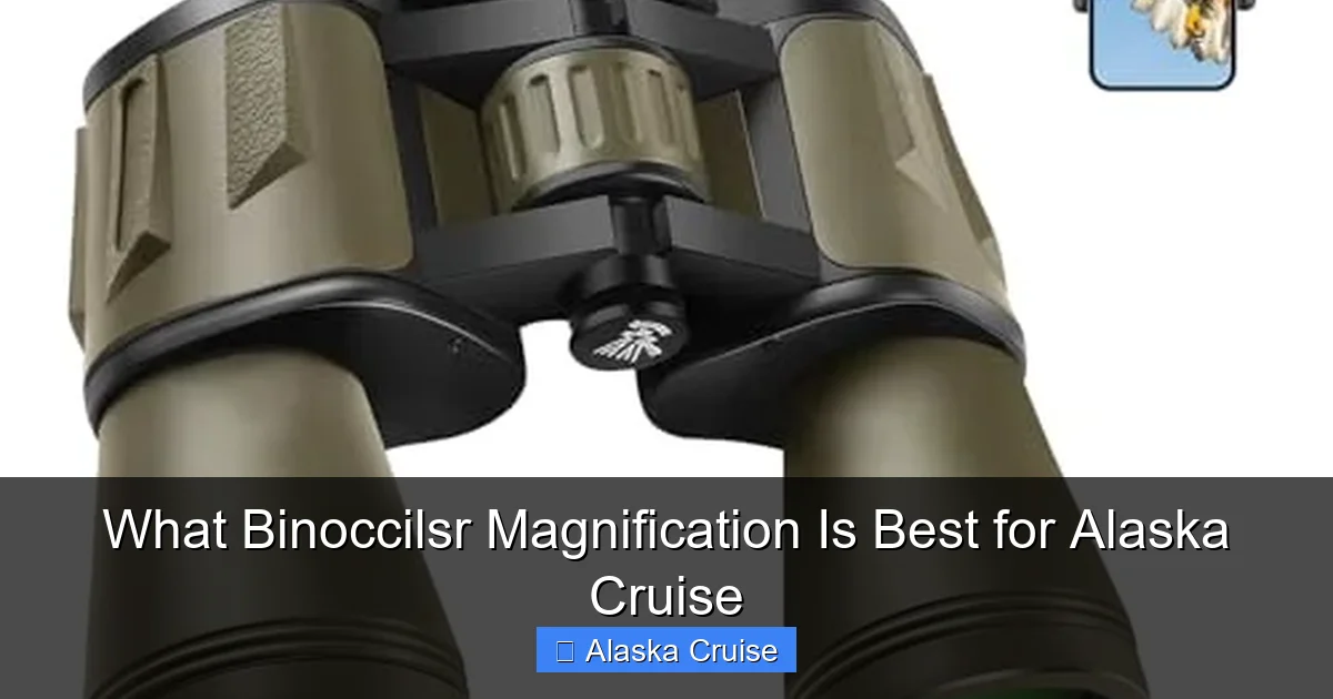 What Binoccilsr Magnification Is Best for Alaska Cruise