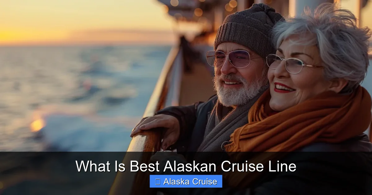 What Is Best Alaskan Cruise Line