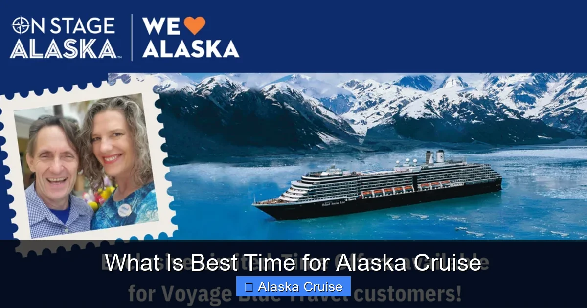 What Is Best Time for Alaska Cruise