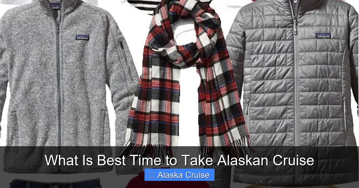 What Is Best Time to Take Alaskan Cruise