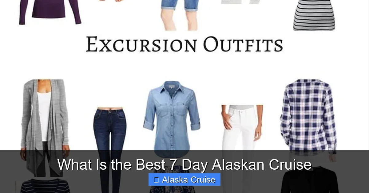 What Is the Best 7 Day Alaskan Cruise