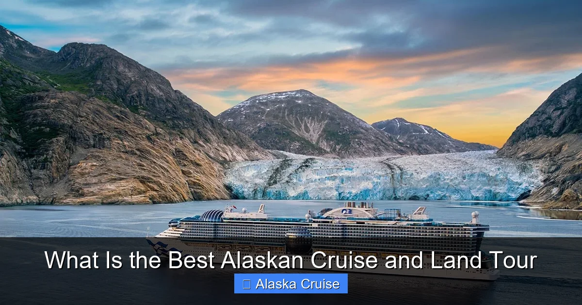 What Is the Best Alaskan Cruise and Land Tour