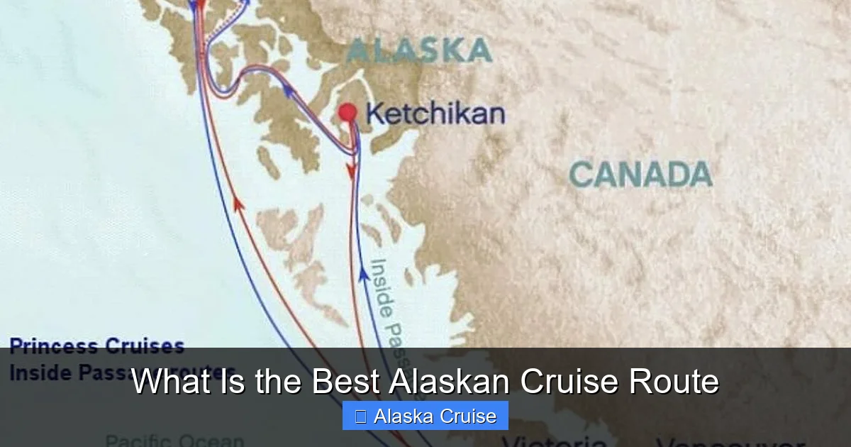 What Is the Best Alaskan Cruise Route