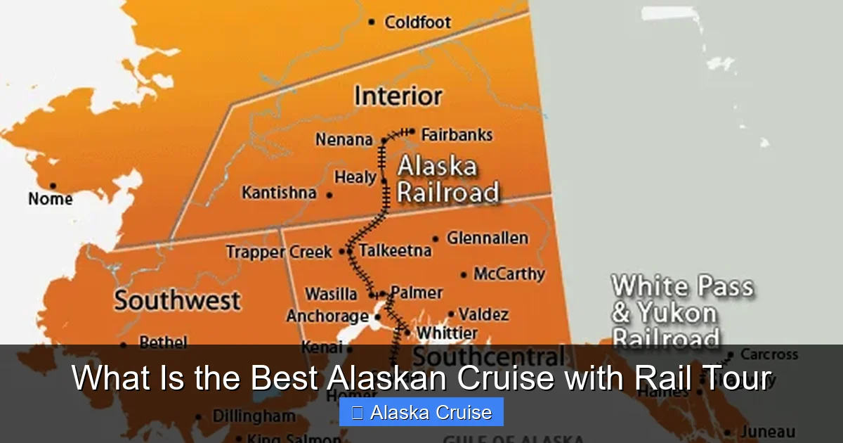 What Is the Best Alaskan Cruise with Rail Tour