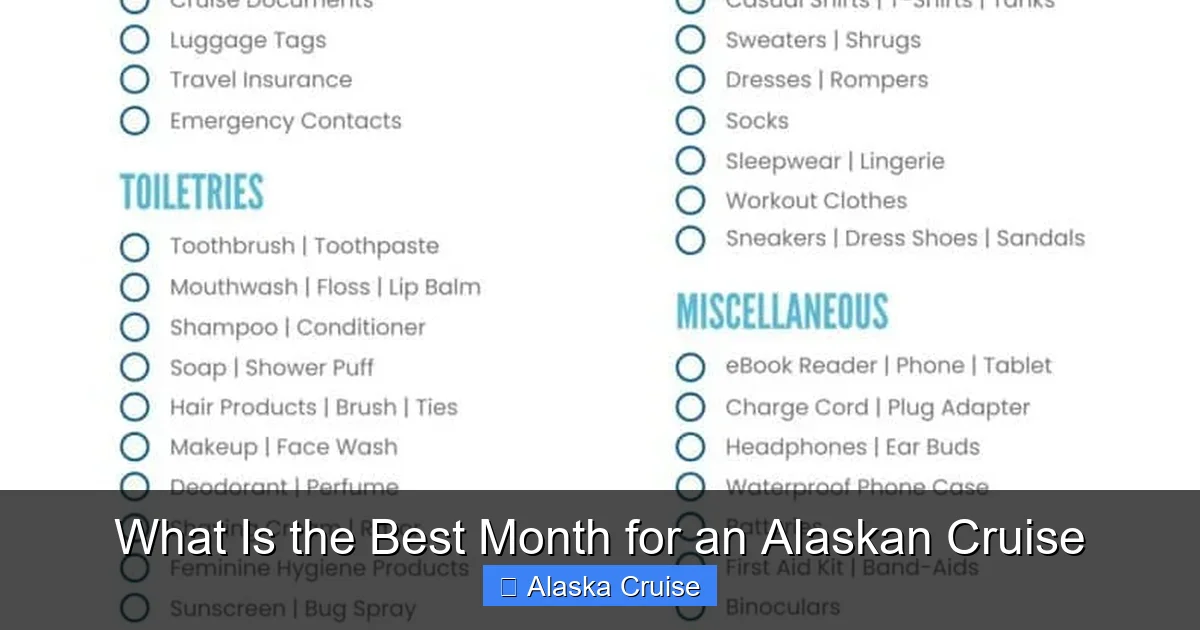 What Is the Best Month for an Alaskan Cruise