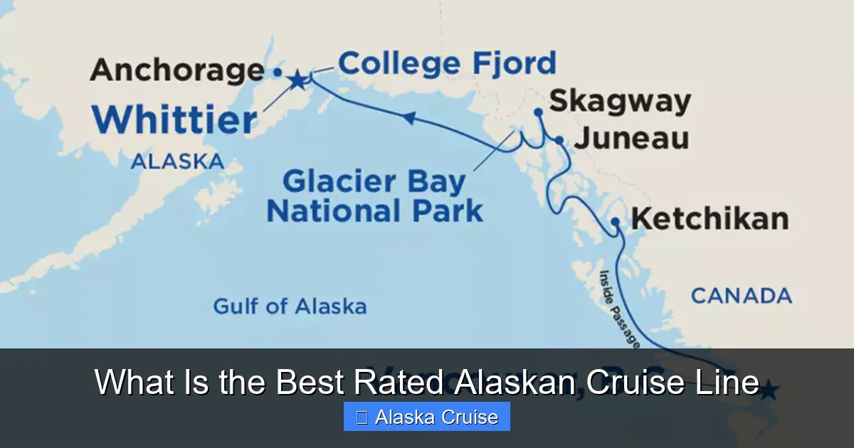 What Is the Best Rated Alaskan Cruise Line