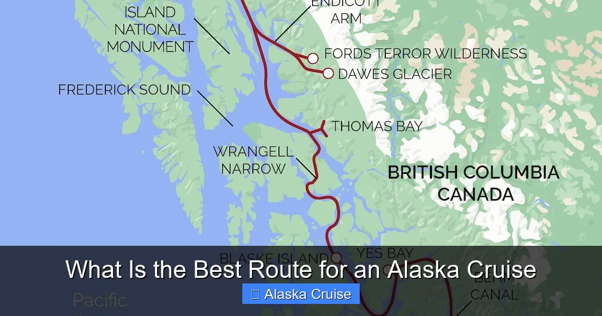 What Is the Best Route for an Alaska Cruise