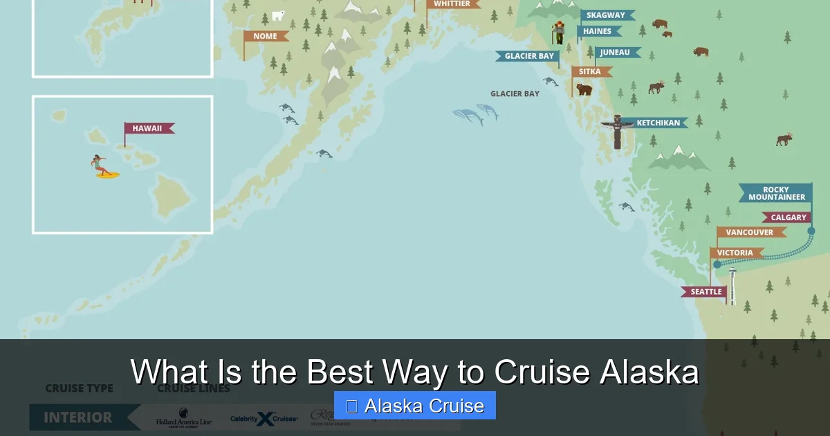 What Is the Best Way to Cruise Alaska