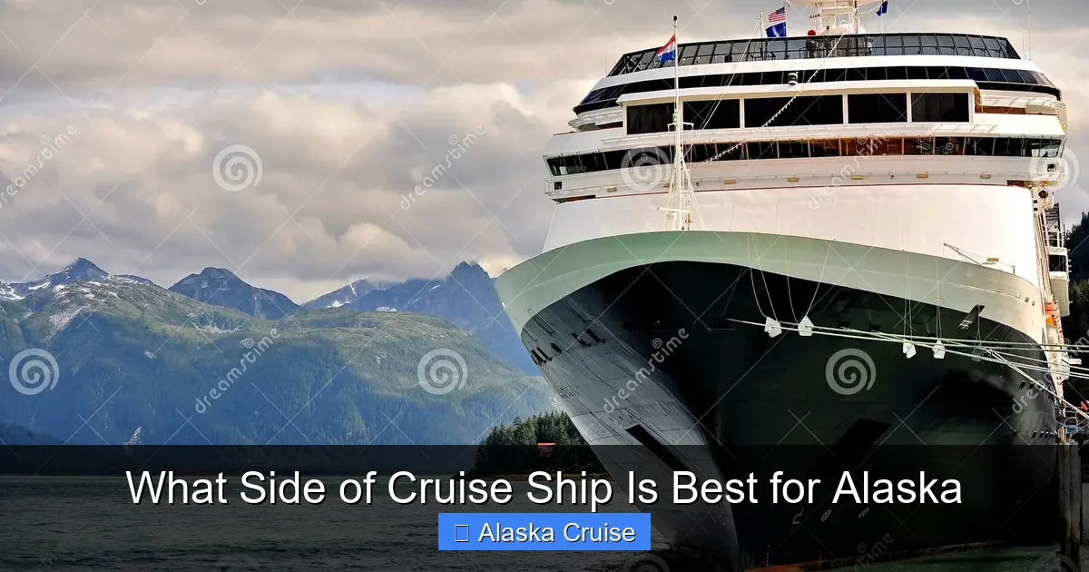 What Side of Cruise Ship Is Best for Alaska