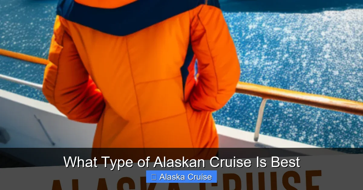 What Type of Alaskan Cruise Is Best